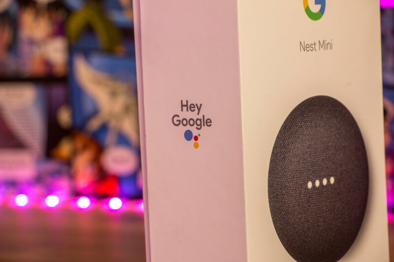 Nest Mini Google højtaler smart home